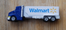 Wallmart Truck blue cab