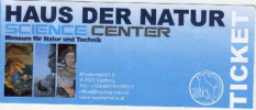 Ticket Haus der Natur Ticket Haus der Natur