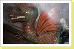 The dragon at the Grottenbahn The dragon at the Grottenbahn