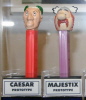 Cäsar and Majestix (Burlingame Museum of PEZ Memorabilia) Cäsar and Majestix (Burlingame Museum of PEZ Memorabilia)